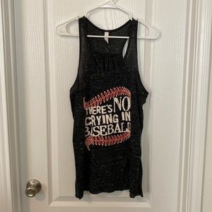 There’s no crying in baseball tank